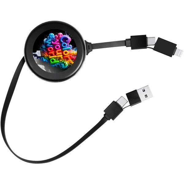 SCX.design C42 4 in 1 oprolbare kabel van 65 W SCX.design C42 4 in 1 oprolbare kabel van 65 W