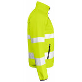 1202 Hi-vis softshell jacket geel xs