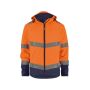 DASSY® Malaga Fluo-oranje/marineblauw 4XL