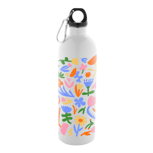 Pressuto XL - Fles van gerecycled roestvrij staal