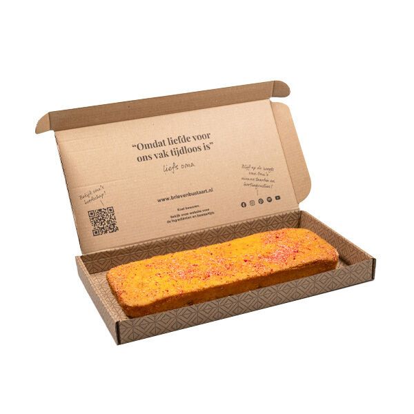 Oma's Brievenbus Panettone taart