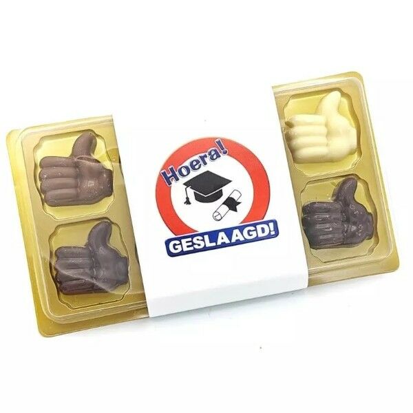 Doosje met 8 chocolade 