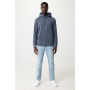 IQONIQ Torres gerecycled katoen hoodie ongeverfd, heather navy (XXXL)