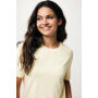 IQONIQ Sierra lichtgewicht gerecycled katoen t-shirt, cream yellow (XXS)