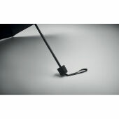 SEATTLE - 21 inch RPET paraplu set - Zwart