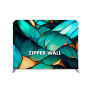 Zipper Wall Straight Basic 200 x 150 cm met Print Dubbelzijdig