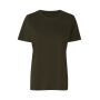T-shirt | biologisch katoen | dames - Olijf, S