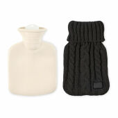 TOASTY - Warmwaterkruik 400ml - Zwart