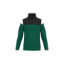 Trainingssweater 1/4 rits kind Dark Green / Black 4/6 jaar
