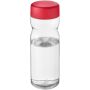 H2O Active® Eco Base 650 ml sportfles - Transparant/Rood