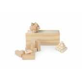3-in-1 denkspel - Hout / Licht