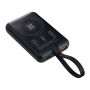 Magnetische 15W draadloze powerbank REEVES-WATTRON PLUS X - zwart Magnetische 15W draadloze powerbank REEVES-WATTRON PLUS X - zwart