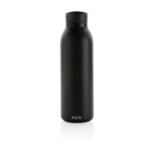 Avira Avior RCS gerecycled roestvrijstalen fles 500 ML, zwart