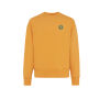 IQONIQ Kruger gerecycled katoen relaxed sweater, sundial oranje (M)