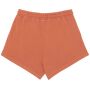 Ecologisch damesshort French Terry  washed pomelo XXL