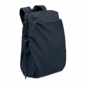 NAPA - 16" nylon laptop rugzak 17L - Marineblauw