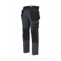 5551 Waistpant Stretch Navy/Black C44