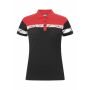 7006 POLO PIQUE PGL W Black/Red S