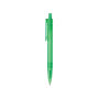 X3 GRS gerecycled PC plastic pen frosted, groen