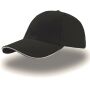 LIBERTY SANDWICH CAP, BLACK/WHITE, One size, ATLANTIS HEADWEAR