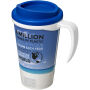 Brite-Americano® grande 350 ml insulated mug - White/Mid Blue Brite-Americano® grande 350 ml insulated mug - White/Mid Blue