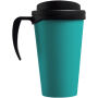 Americano® grande 350 ml geïsoleerde beker - Aquablauw/Zwart Americano® grande 350 ml geïsoleerde beker - Aquablauw/Zwart