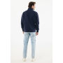 IQONIQ Elgon gerecycled katoen sweater met kwartritssluiting, donkerblauw (5XL) IQONIQ Elgon gerecycled katoen sweater met kwartritssluiting, donkerblauw (5XL)