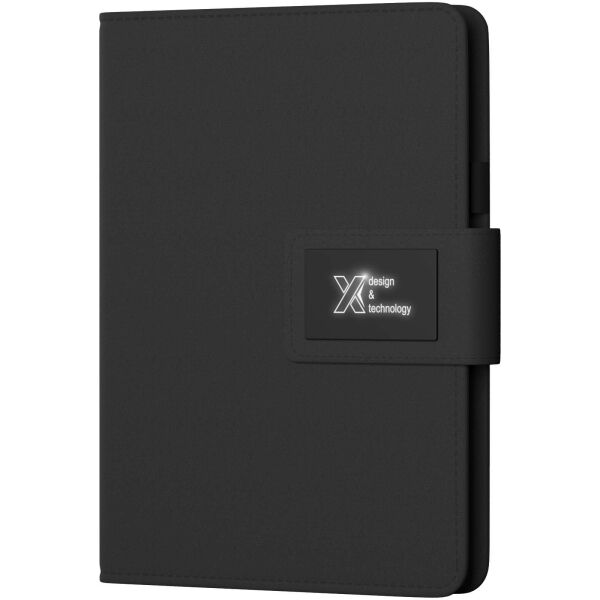 SCX.design O16 A5 notitieboek met oplichtend logo