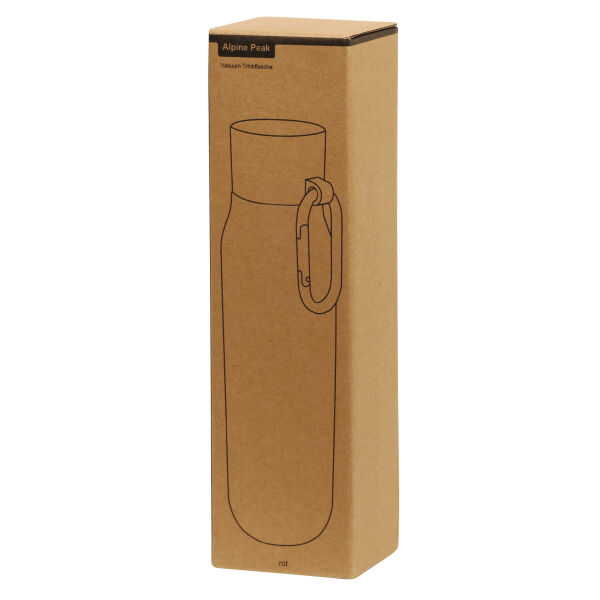 ALPINE PEAK - Vacuüm drinkfles rood ALPINE PEAK - Vacuüm drinkfles rood