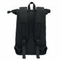 KOPER ROLL - Rolltop 15 inch laptop rugzak - Zwart
