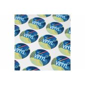 Vinyl Sticker Rond Ø 15 mm - Wit Vinyl Sticker Rond Ø 15 mm - Wit