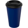 Gerecyclede americano® 350 ml geïsoleerde beker - Blauw/Zwart