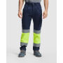 Trousers Daily Stretch Hi-Viz navy blue/fluor yellow 60