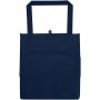 Liberty GRS gerecycled non woven draagtas met bodemplaat 29 l - Marineblauw Liberty GRS gerecycled non woven draagtas met bodemplaat 29 l - Marineblauw