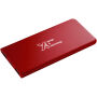 SCX.design P15 5000 mAh powerbank met oplichtend logo - Mid red