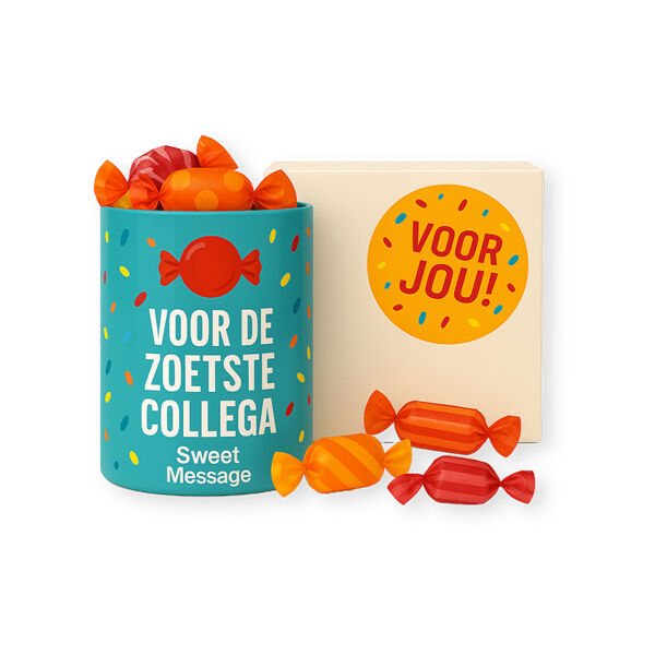 Sweet Message I Voor De Zoetste Collega