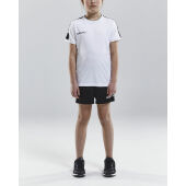 *Progress practise tee jr black/white 122/128