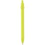 Fidget balpen van gerecycled plastic (zwarte inkt) - Limegroen