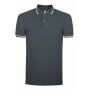 BS Italy Polo, 200gr/m2, 100% Katoen - Donkergrijs