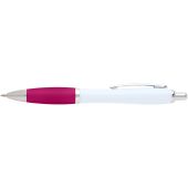 Nash balpen van gerecycled plastic (blauwe inkt) - Roze