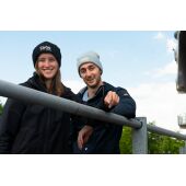 Gebreide muts - Grijs melee