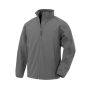 2-laagse gerecycleerde softshell kind grey 13-14 Y