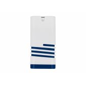 Wit / Donker Blauw
