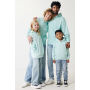 IQONIQ Yengo recycled katoen hoodie met steekzakken, crushed mint (L)