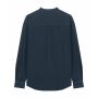 Worker Shirt - Het unisex relaxed overhemd - G.Dyed Navy (XL)