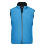 Men's Softshell Vest aqua 3XL