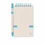 MITO SET - A6 Gerecycled karton notebook - Turquoise