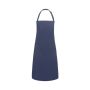 WATER-REPELLENT BIB APRON BASIC WITH BUCKLE, NAVY, One size, KARLOWSKY