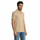 PRIME MEN - PRIME heren polo 200g - L - Sand
