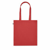 BENTE COLOUR - Boodschappentas organisch katoe - Rood